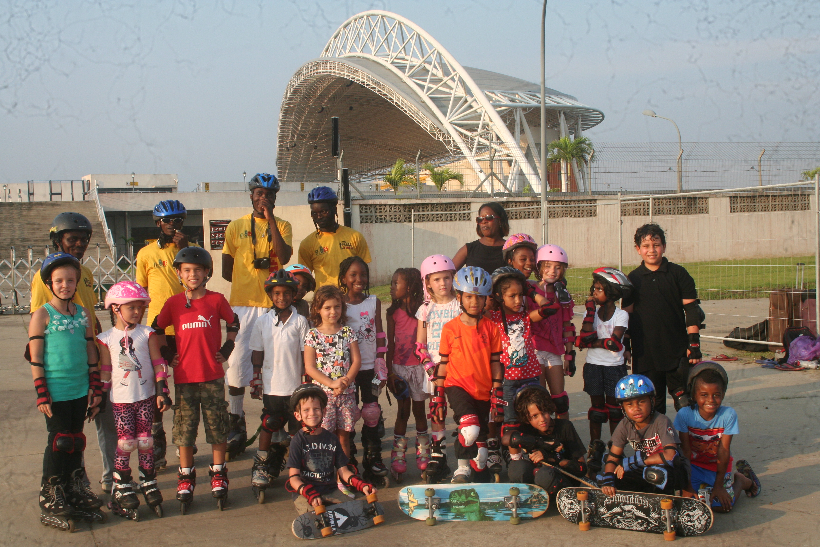 Fin des stages d'initiation roller et skateboard des 23, 26 et 27 Décembre.