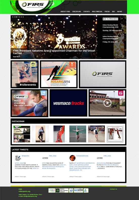 La FIRS renove son site web